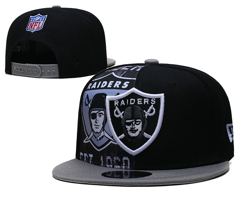 2022 NFL Oakland Raiders Hat TX 07061